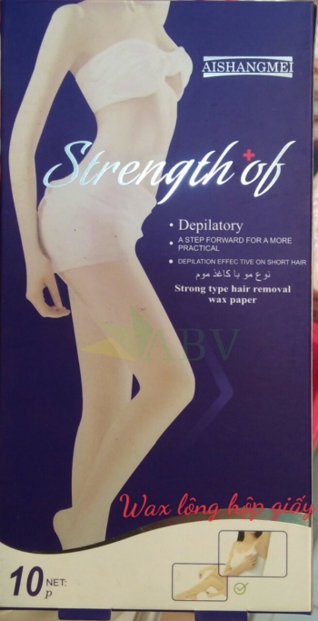 Wax lông hộp giấy