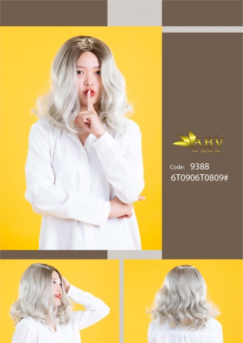 Tóc đội ( Tem trắng)