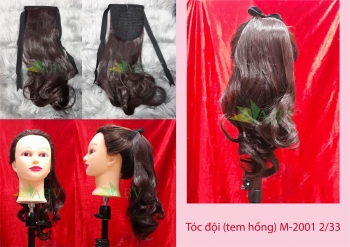 Tóc cột ( Tem hồng)