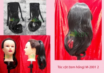 Tóc cột ( Tem hồng)