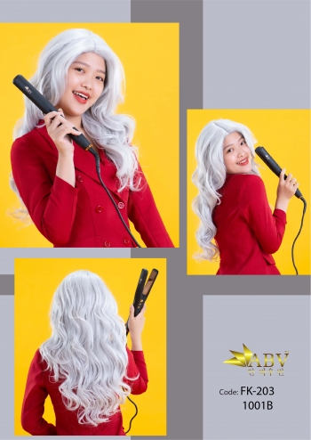 Tóc đội ( Tem trắng)