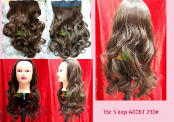 Tóc 5 kẹp A008T 2/30#