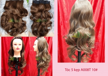 Tóc 5 kẹp A008T 10#