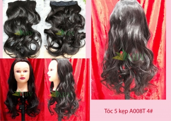 Tóc 5 kẹp A008T 4#