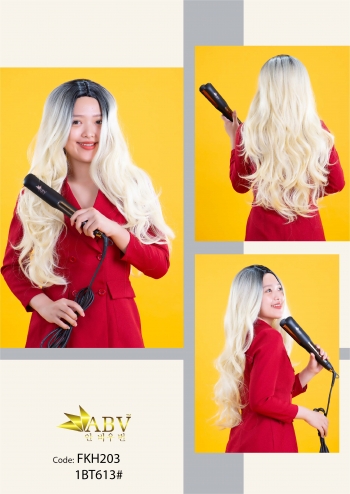 Tóc đội ( Tem trắng)