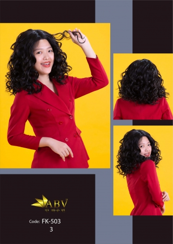 Tóc đội ( Tem trắng)