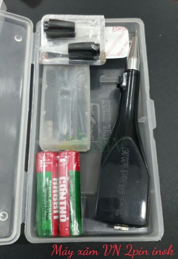 Máy xăm VN 2 pin inok