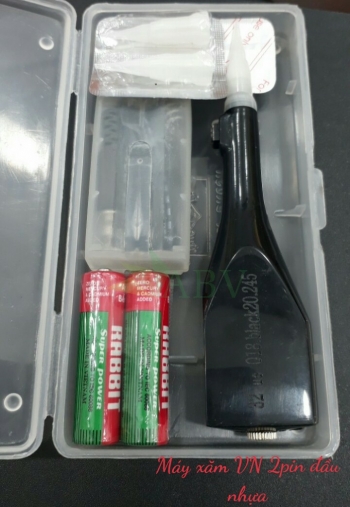 Máy xăm VN 2pin đầu nhựa