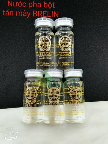 Nước pha bột tán mày