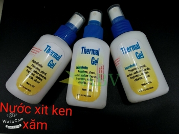 Nước xịt scan xanh