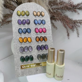 Bộ Sơn Gel Mắt Mèo Kaise - 12 Màu