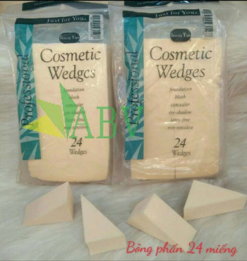 Bông phấn Professional 24 cái