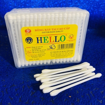 Bông Tăm Hộp Vuông