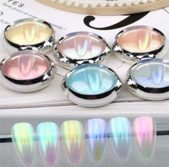 Bột Tráng Gương Ngọc Trai Màu 6 Ô