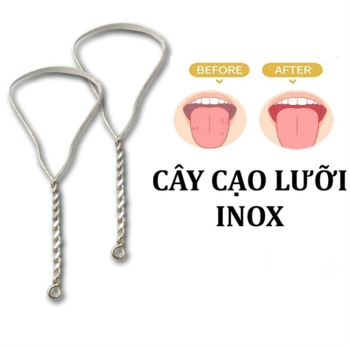 Cạo Lưỡi Inox Công (10 Cái)