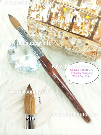 Cọ Đắp Bột 3N 777 Kolinsky Germany 75% Lông Chồn S18