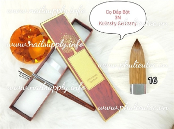 Cọ Đắp Bột 3N Artis Nail Kolinsky Gemany S16 80% Lông Chồn