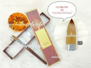Cọ Đắp Bột 3N Artis Nail Kolinsky Gemany S20 80% Lông Chồn
