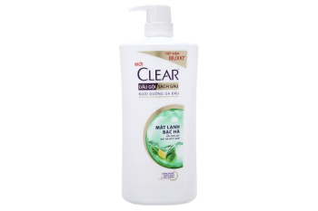 Dầu Gội Clear Bạc Hà 900G