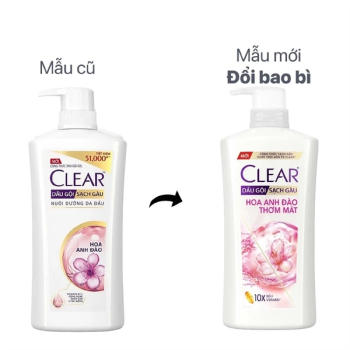 Dầu Gội Clear Hoa Anh Đào 630G