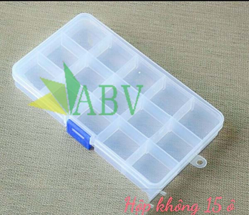 Hộp không 15 ô đục