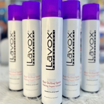 Keo Xịt Tóc Lavox 420ml Nắp Tím
