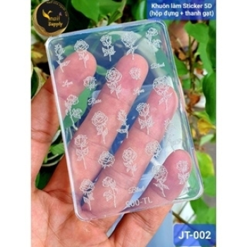 Khuôn Silicon Làm Sticker