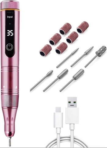 Máy Mài Móng Pin Hộp Trắng