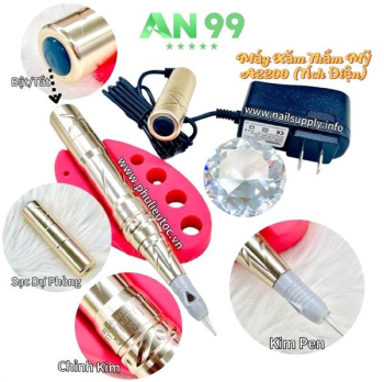 Máy xăm 2200 (Pin rời)