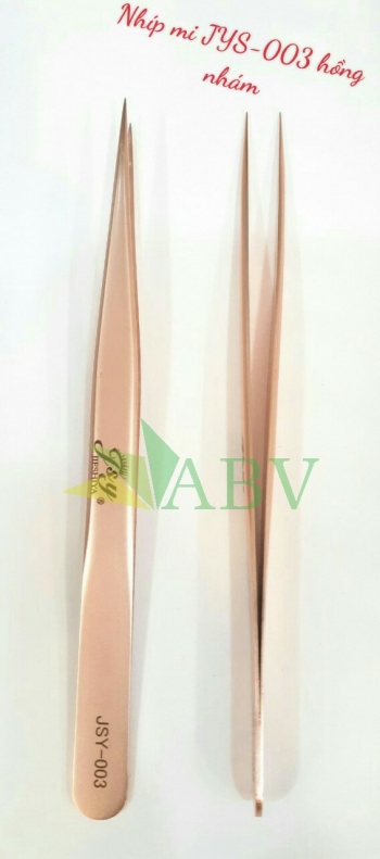 Nhíp nối mi JSY-003 hồng nhám