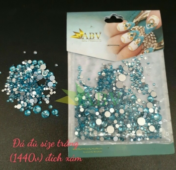 Đá đủ size trắng (1440v) đích xám