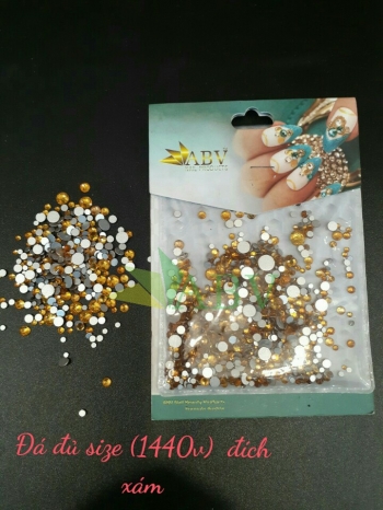 Đá đủ size trắng (1440v) đích xám