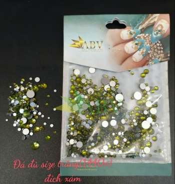 Đá đủ size trắng (1440v) đích xám