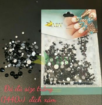 Đá đủ size trắng (1440v) đích xám