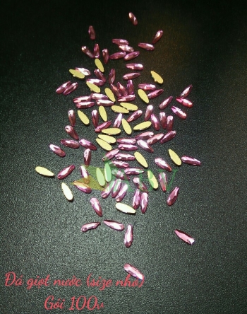 Đá giọt nước nhỏ bịch  (100v)