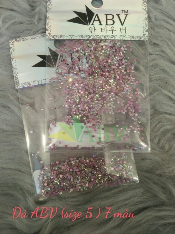 Đá ABV 3,4,6,8 ( 7 màu) đích hồng