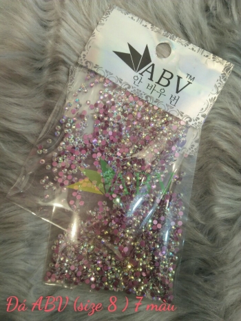 Đá ABV 3,4,6,8 (7 màu ) đích hồng