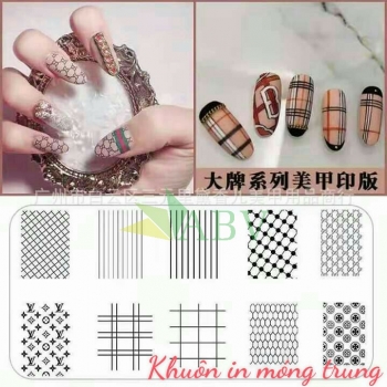 Khuôn in móng trung