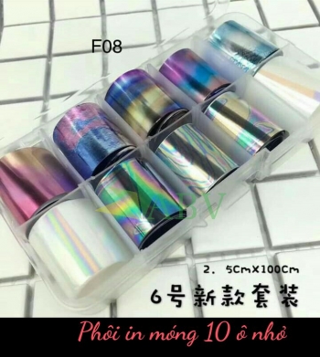 Sét phôi in móng 3d