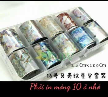 Sét phôi in móng 3d