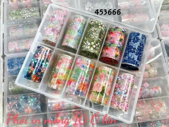 Sét phôi in móng 10 ô lớn