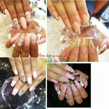 Đá kim cương mẫu chụp hình lớn