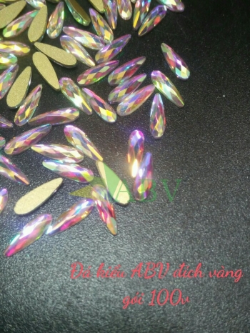 Đá kiểu ABV đích vàng (100v)