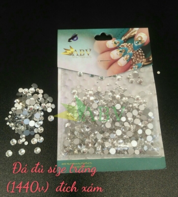 Đá đủ size trắng (1440v) đích xám