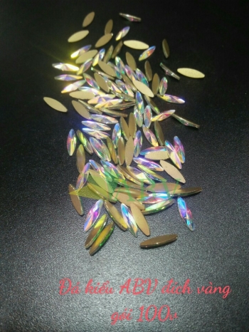 Đá kiểu ABV đích vàng (100v)