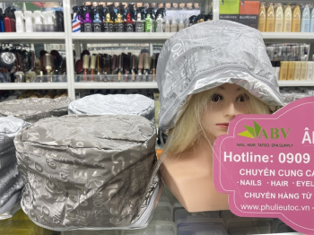 Nón Hấp Dầu Điện Xám Xịn