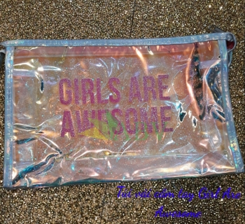 Túi vải cầm tay GRIL ARE AWE SOME