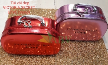 Túi vải dẹp VICTORIA SECRET LOVE ( trung)