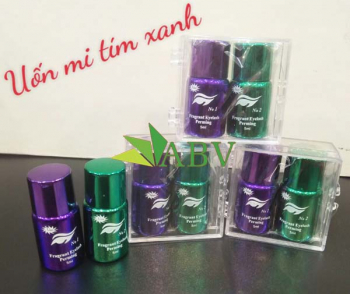 Thuốc uốn mi tím xanh