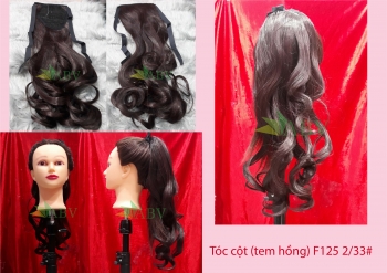 Tóc cột ( Tem hồng)